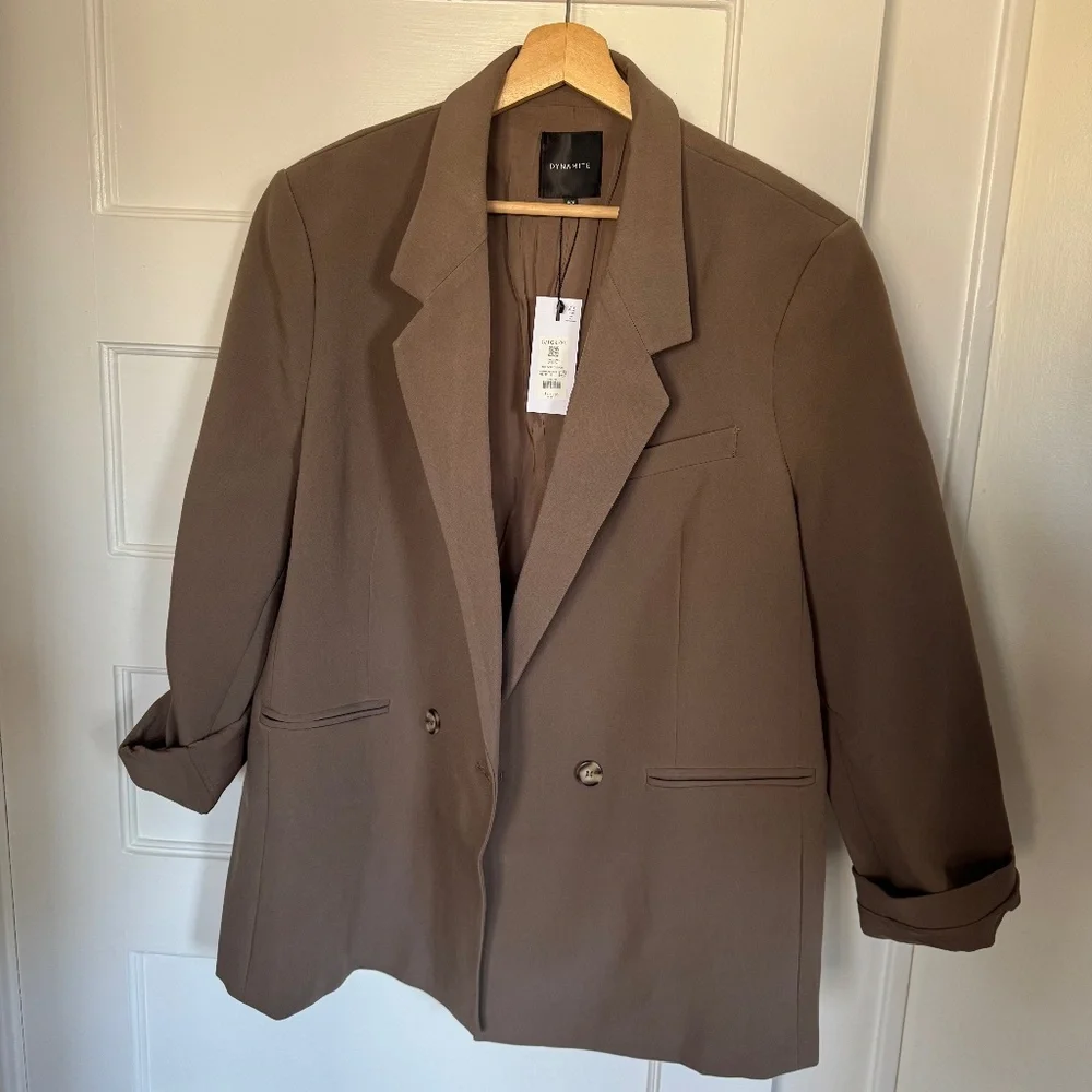 Dynamite- Noa Oversized Blazer - Picture 5 of 6